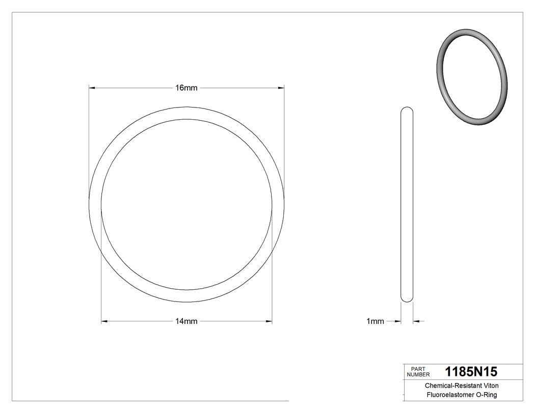 Technical drawing - 1185N15